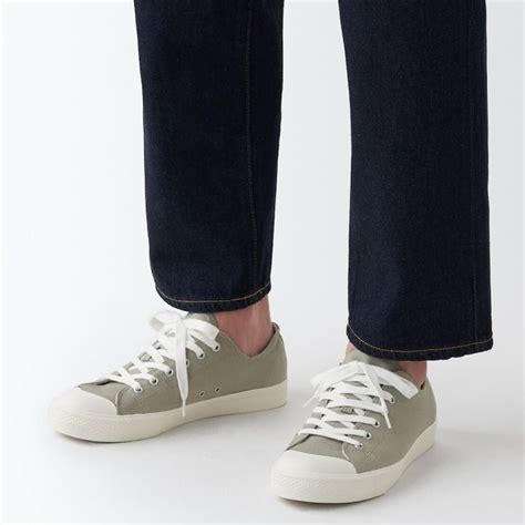 muji less tiring sneakers.